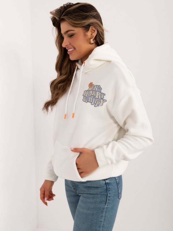 Bluza-D20005M02679A-ecru rozmiar - L