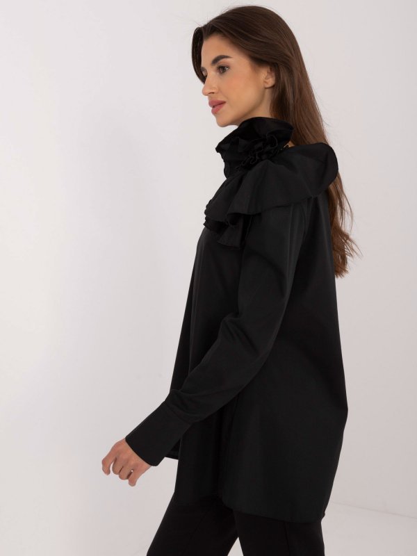 Bluzka-LK-BZ-509656.21-czarny rozmiar - S