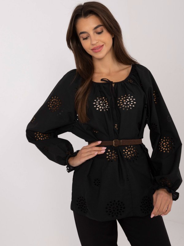 Bluzka-LK-BZ-509747.80-czarny rozmiar - L/XL