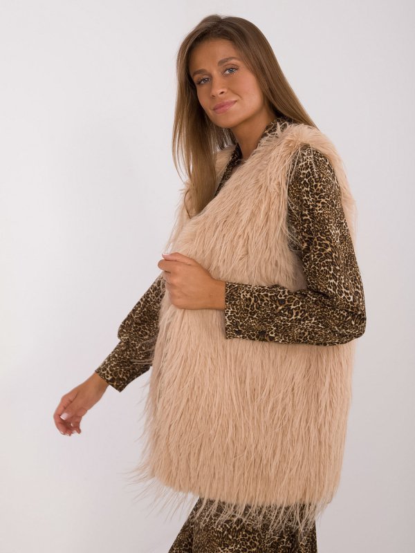 Kamizelka-AT-KZ-2349-1.49-camelowy rozmiar - L/XL