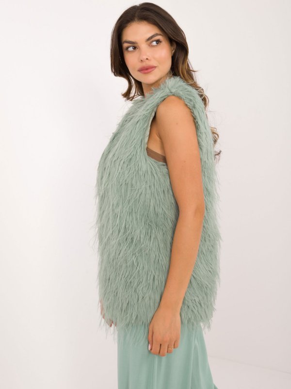 Kamizelka-AT-KZ-2349-1.18-pistacjowy rozmiar - L/XL