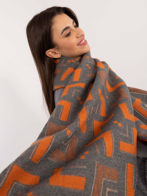 Szalik-AT-SZ-23158.32-szary rozmiar - ONE SIZE