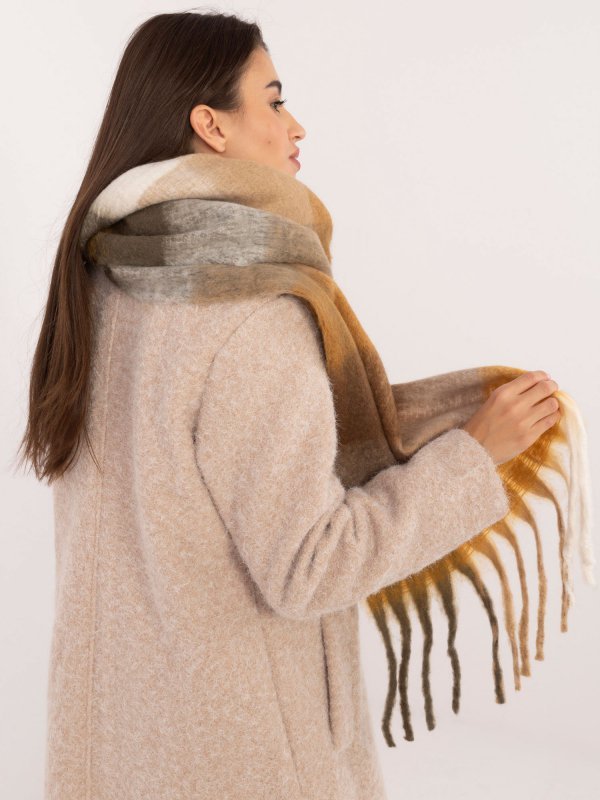 Szalik-AT-SZ-2312501.62-brązowy rozmiar - ONE SIZE