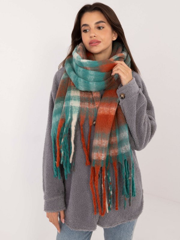 Szalik-AT-SZ-231301.49-zielony rozmiar - ONE SIZE