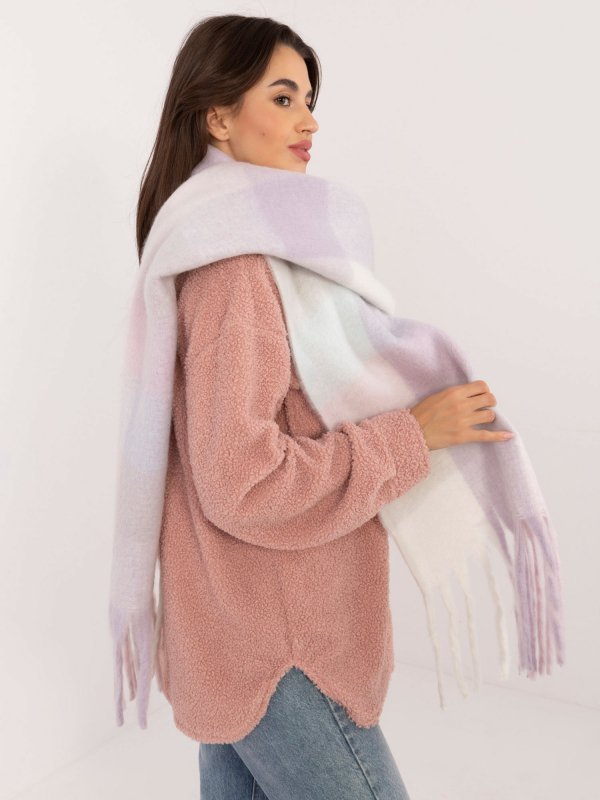 Szalik-AT-SZ-2312502.35-jasny fioletowy rozmiar - ONE SIZE