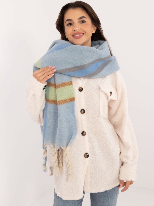 Szalik-AT-SZ-2315.33-jasny niebieski rozmiar - ONE SIZE