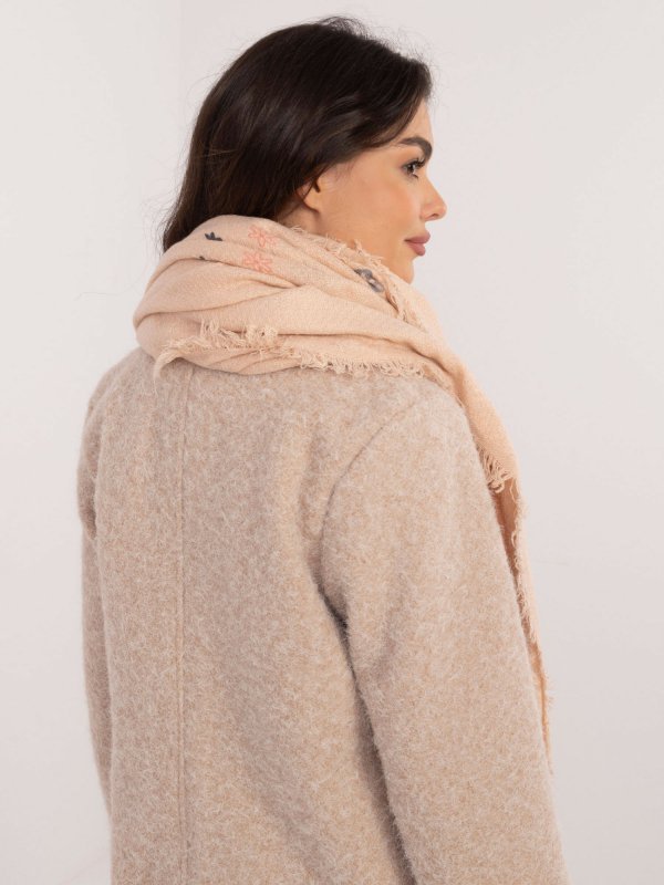 Szalik-AT-SZ-23504.93P-brzoskwiniowy rozmiar - ONE SIZE