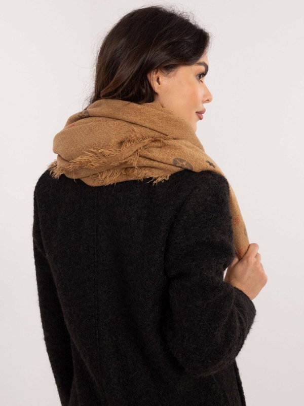 Szalik-AT-SZ-23504.93P-camelowy rozmiar - ONE SIZE