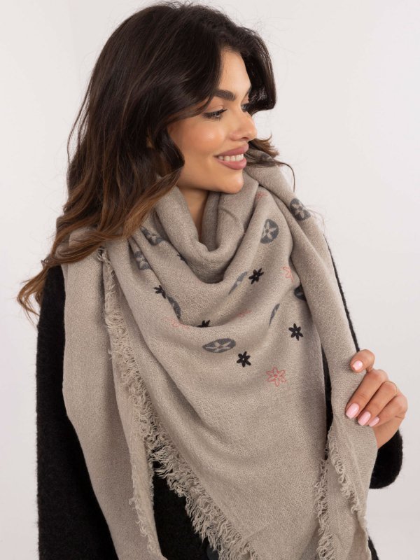 Szalik-AT-SZ-23504.93P-szary rozmiar - ONE SIZE