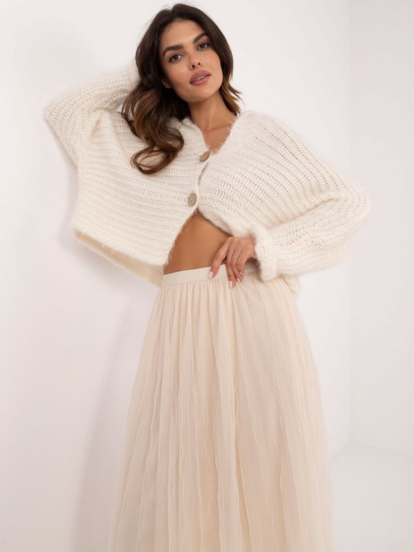 Spódnica-TW-SD-BI-885.99-beżowy rozmiar - ONE SIZE