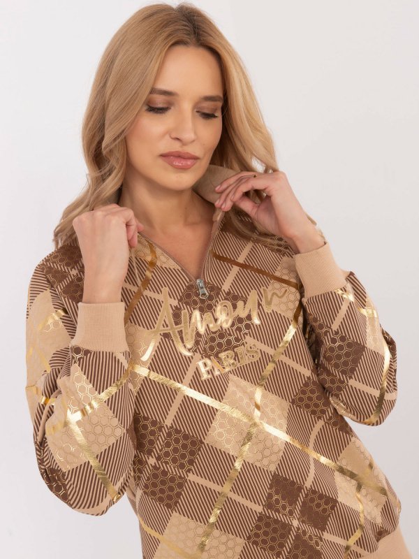 Bluza-CLM-BL-1259.59-camelowy rozmiar - L