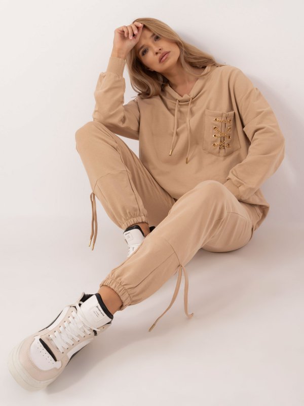 Komplet-CLM-KMPL-1278.08P-camelowy rozmiar - XL