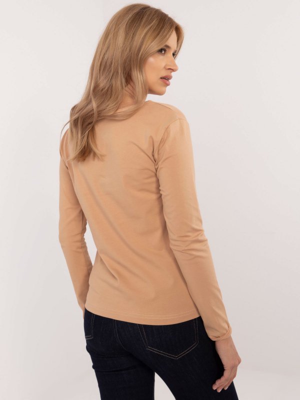 Bluzka-CLM-BZ-1157.13X-camelowy rozmiar - XL