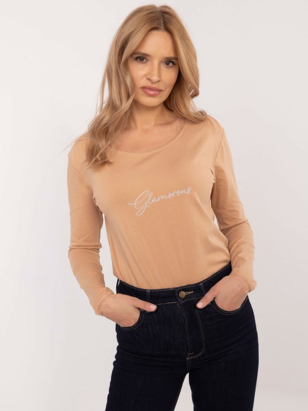 Bluzka-CLM-BZ-1157.13X-camelowy rozmiar - M