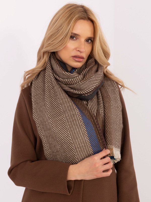 Szalik-AT-SZ-18301.37-brązowy rozmiar - ONE SIZE