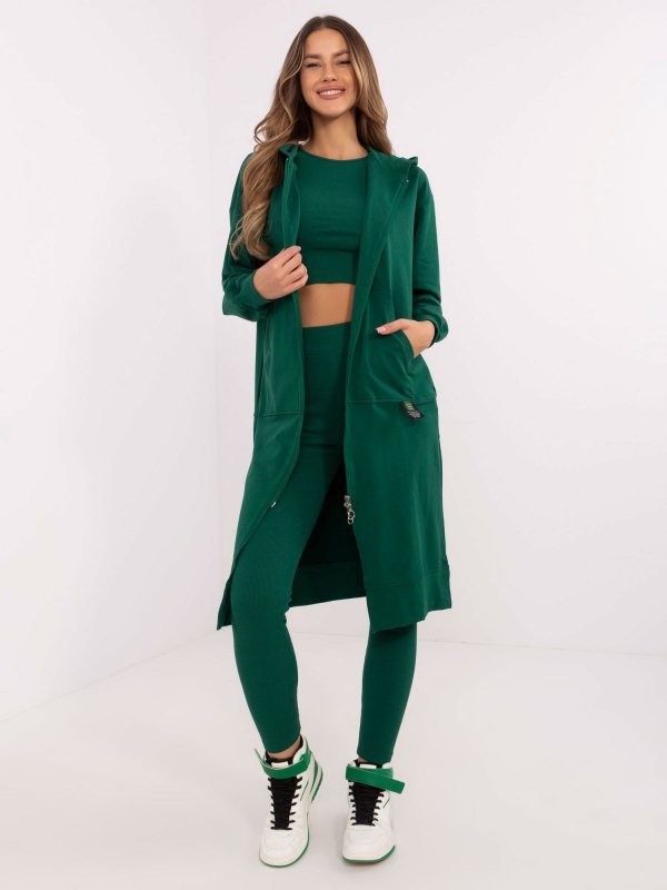 Komplet-EM-KMPL-851.86P-ciemny zielony rozmiar - ONE SIZE
