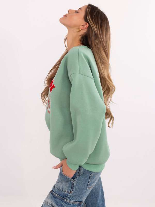Bluza-EM-BL-617-15.55P-pistacjowy rozmiar - ONE SIZE