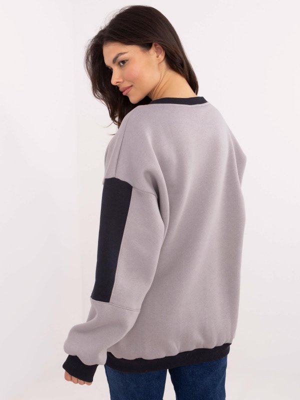 Bluza-EM-BL-983.10X-jasny szary rozmiar - ONE SIZE