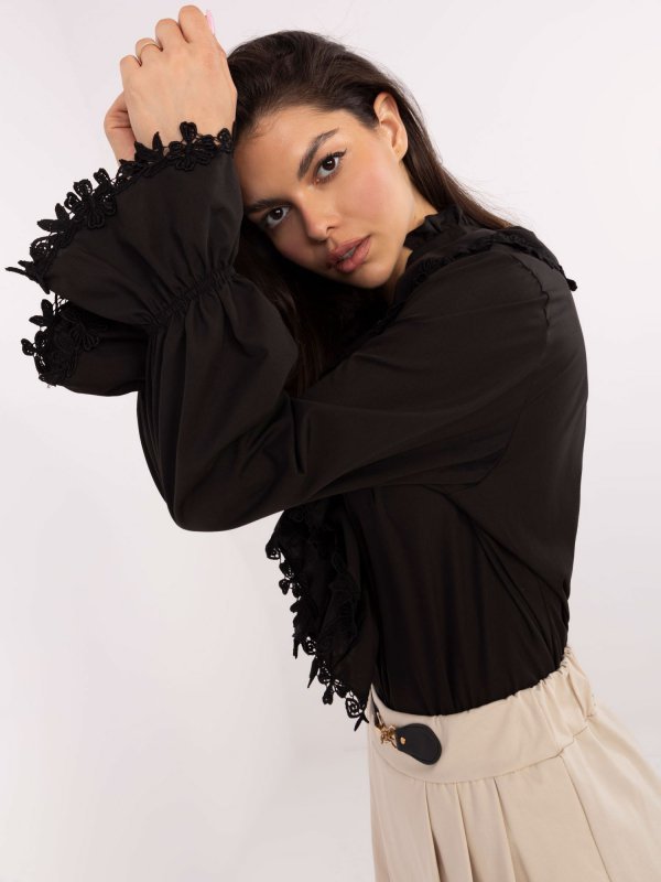 Koszula-LK-KS-509519.85-czarny rozmiar - L/XL