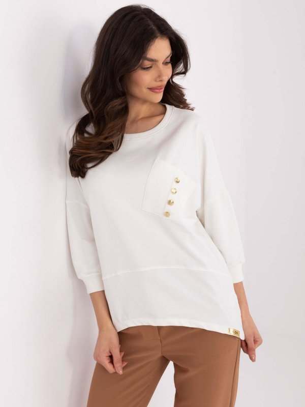 Bluzka-CLM-BZ-1263.49-ecru rozmiar - L