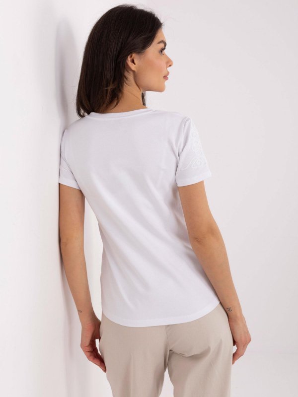 T-shirt-RV-TS-A518.55-biały rozmiar - M