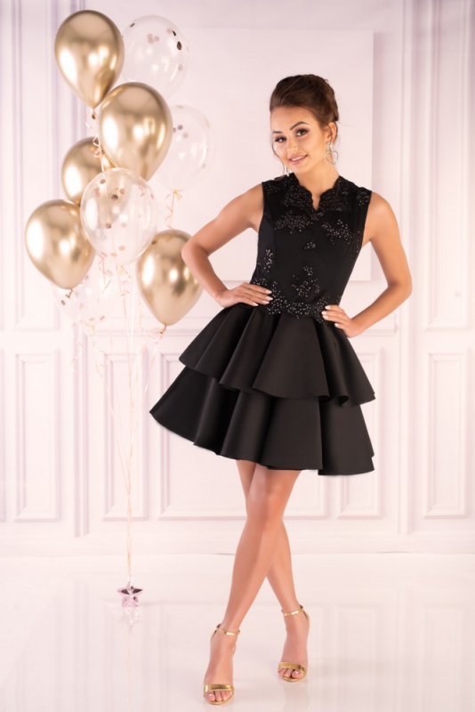 Sukienka Karieela Black 90543 rozmiar - S