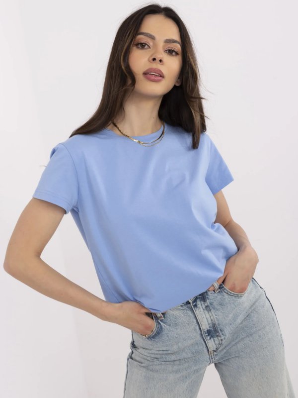 T-shirt-CLM-TS-1640.87-niebieski rozmiar - L