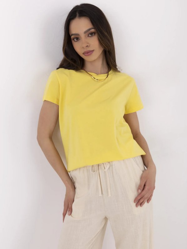 T-shirt-CLM-TS-1640.87-żółty rozmiar - L