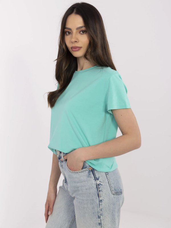 T-shirt-CLM-TS-1640.87-turkusowy rozmiar - XL
