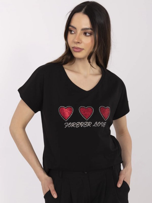 T-shirt-CLM-TS-1708.83-czarny rozmiar - XL