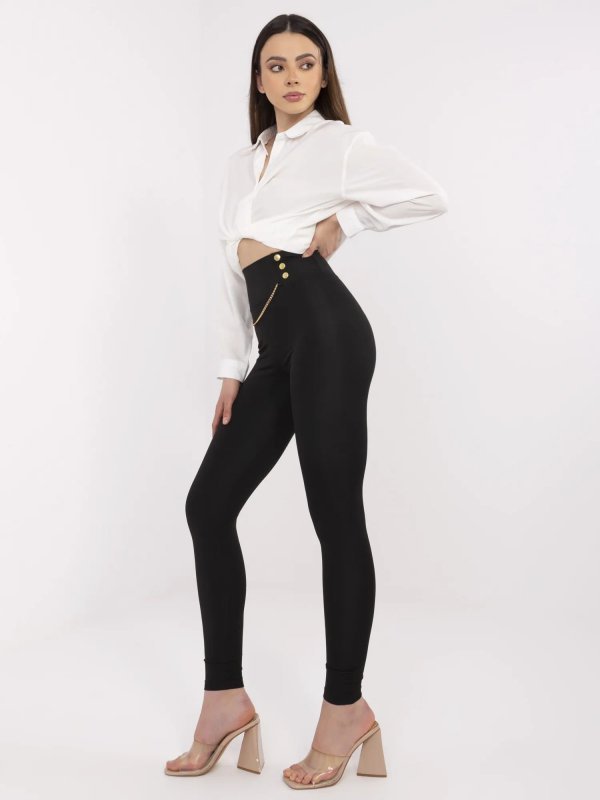 Leginsy-CLM-LG-1382.01P-czarny rozmiar - S