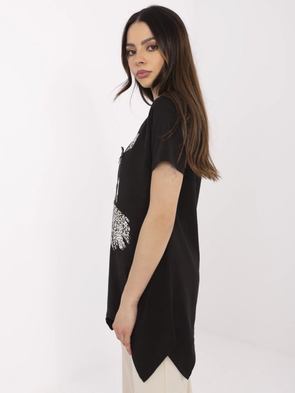 Bluzka-CLM-BZ-1702.89-czarny rozmiar - L