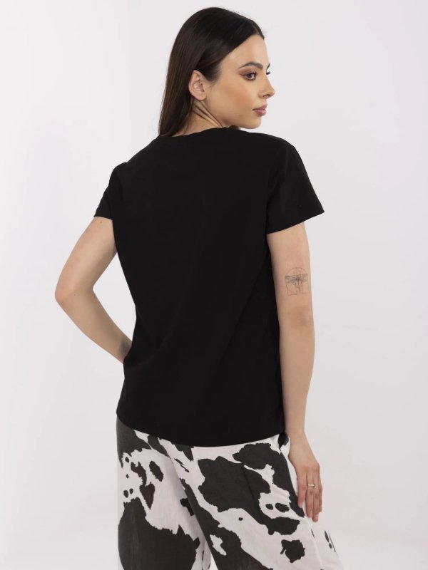 T-shirt-CLM-TS-1639.12-czarny rozmiar - S