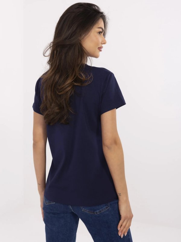 T-shirt-CLM-TS-1726.87-granatowy rozmiar - S
