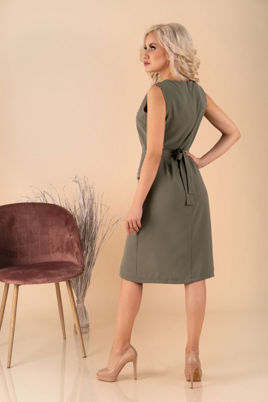 Sukienka Eqalisa Khaki D55 rozmiar - S