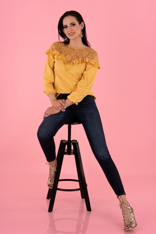 Bluzka Hiron Mustard B34 rozmiar - S