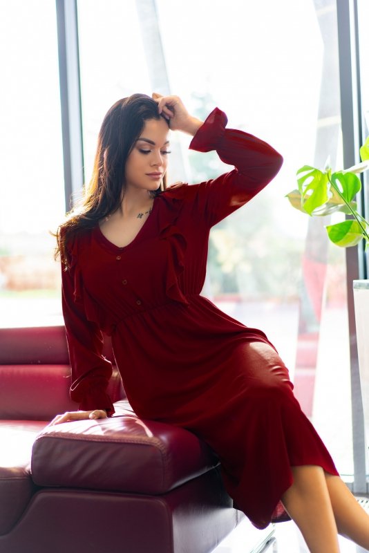 Sukienka Ratsim Cherry D09 rozmiar - S