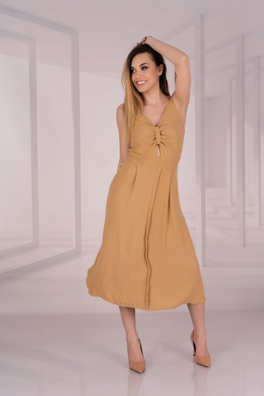 Sukienka Molinen Camel D04 rozmiar - M
