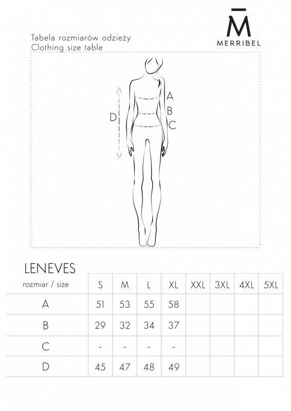 Dres Leneves Powder D05 rozmiar - L