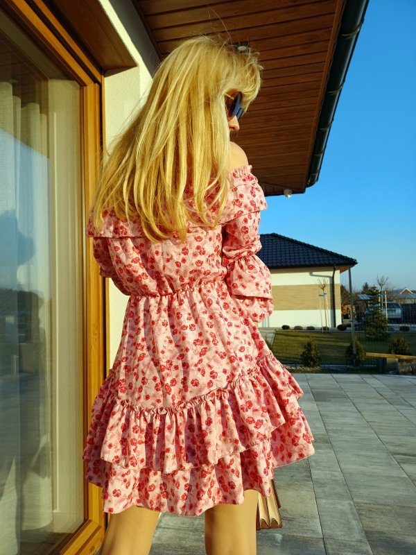Sukienka Rossie Pink rozmiar - ONE SIZE