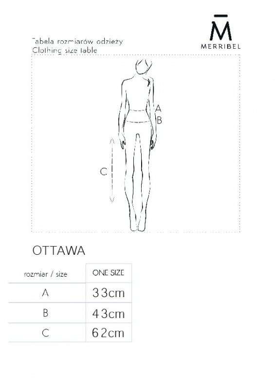 Komplet Ottawa Black rozmiar - ONE SIZE