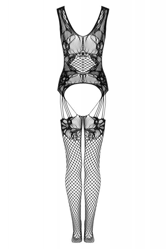 Bodystoking Julove Black Czarny LivCo Corsetti Fashion  rozmiar - S/L