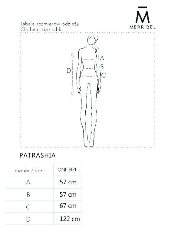 Sukienka Patrashia Red rozmiar - ONE SIZE