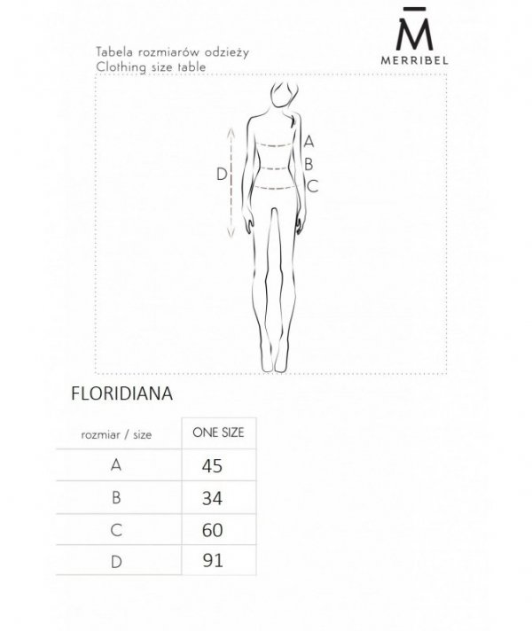 Sukienka Floridiana Lilac rozmiar - ONE SIZE