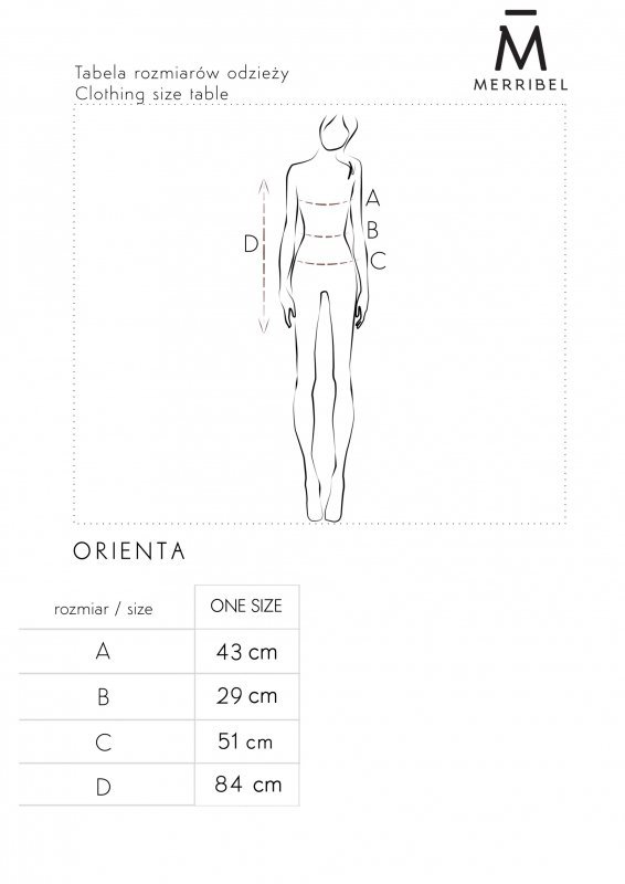 Sukienka Orienta Blue rozmiar - ONE SIZE