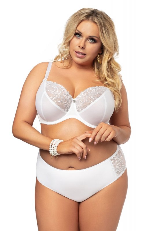 Biustonosz Soft Model K378 Victoria White - Gorsenia Lingerie