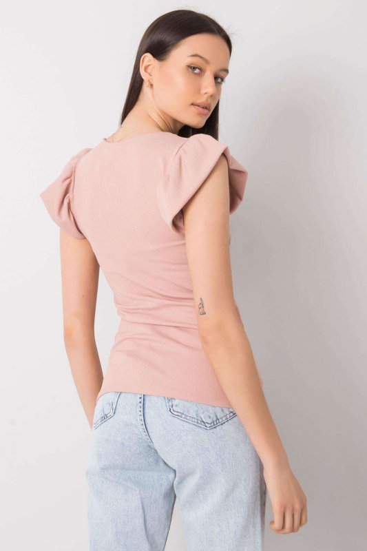 Bluzka Model DHJ-BZ-13301.34P Light Pink - Italy Moda Hurtownia odzieży on-line, moda damska, bielizna i obuwie dla kobiet - Mat