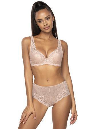Biustonosz push up  Biustonosz Usztywniany Model 3824/22 Natalie BIG Powder Pink - Mat