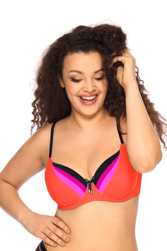Biustonosz kąpielowy 155 neon orange