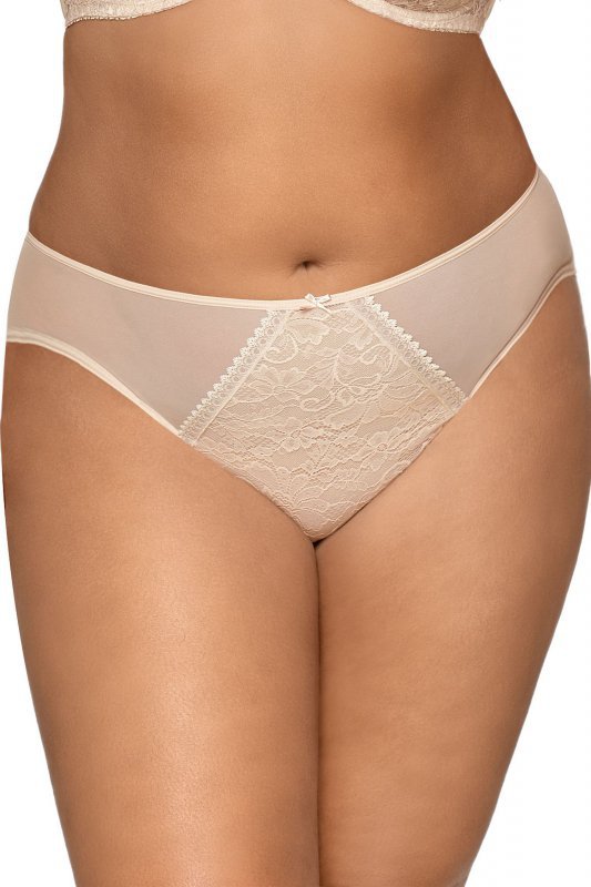 Figi stringi Crystal 1396/s beżowe